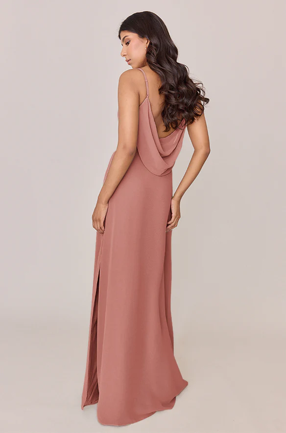 Nadia Chiffon Dress | Made To Order - Image 24