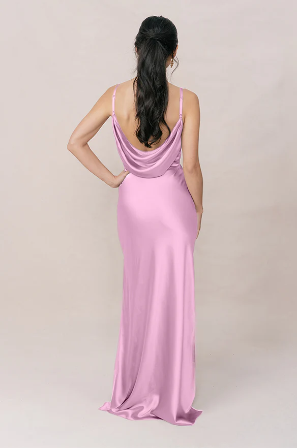 Nadia Satin Dress | Made To Order - Image 10