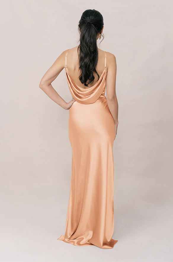 Nadia Satin Dress | Made To Order - Image 100