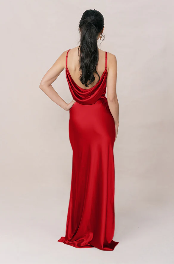 Nadia Satin Dress | Made To Order - Image 104