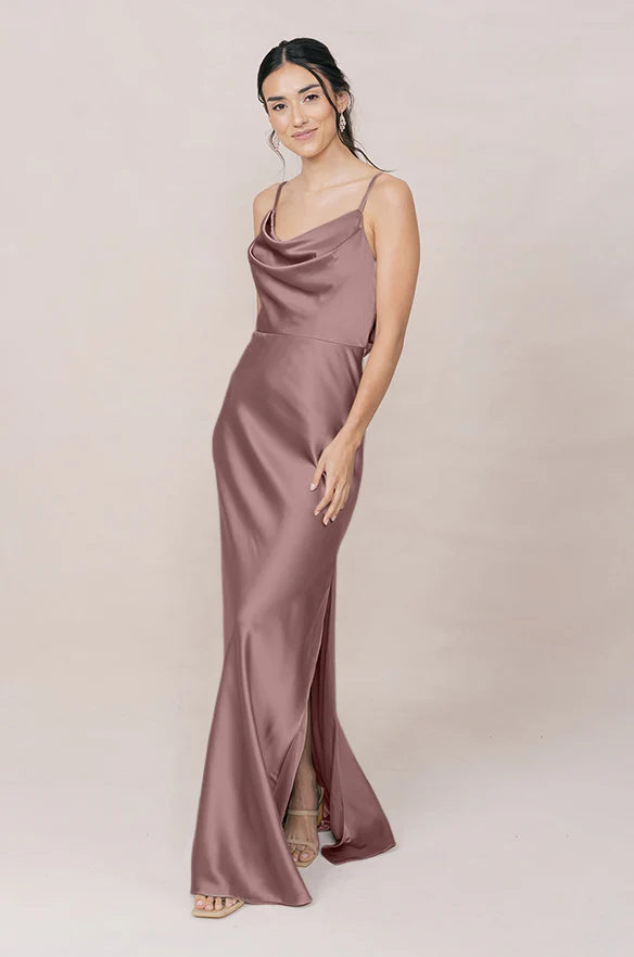 Nadia Satin Dress | Made To Order - Image 107