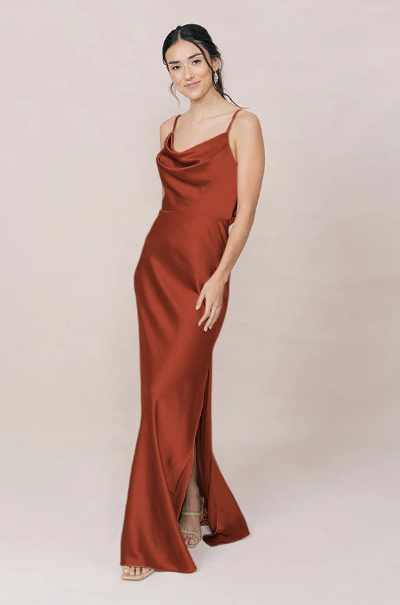 Nadia Satin Dress | Made To Order - Image 113