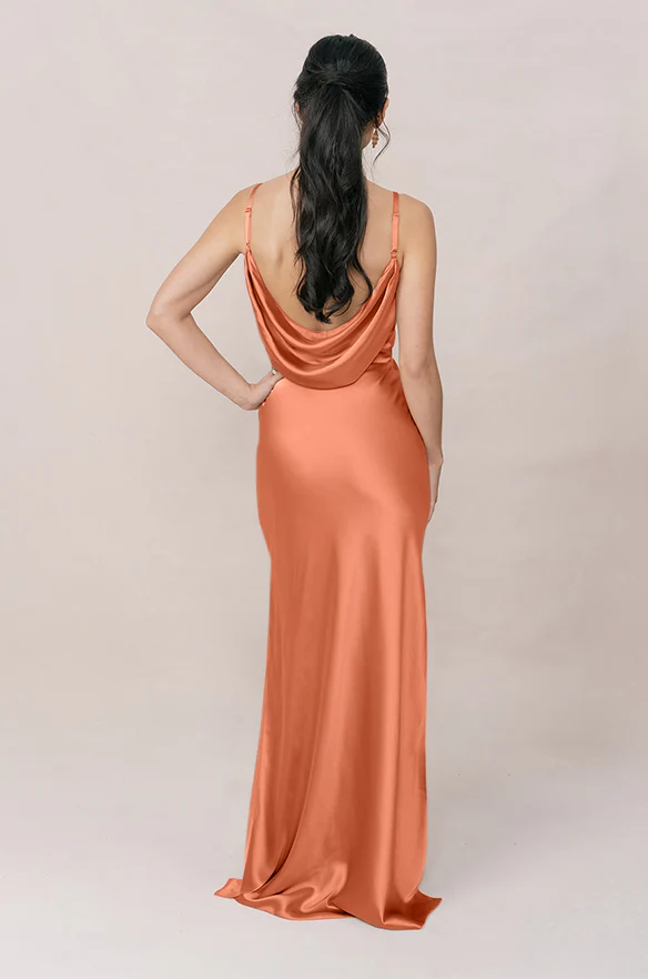 Nadia Satin Dress | Made To Order - Image 120