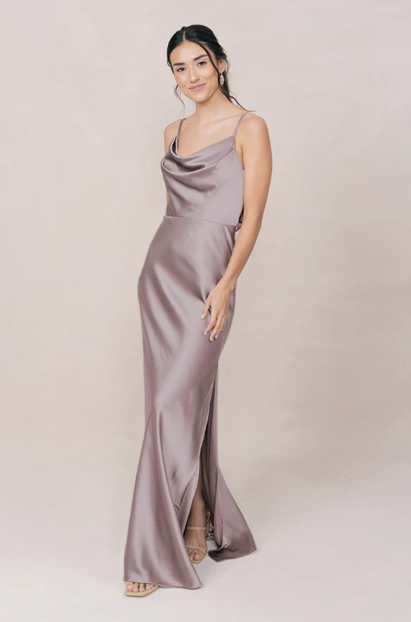 Nadia Satin Dress | Made To Order - Image 121