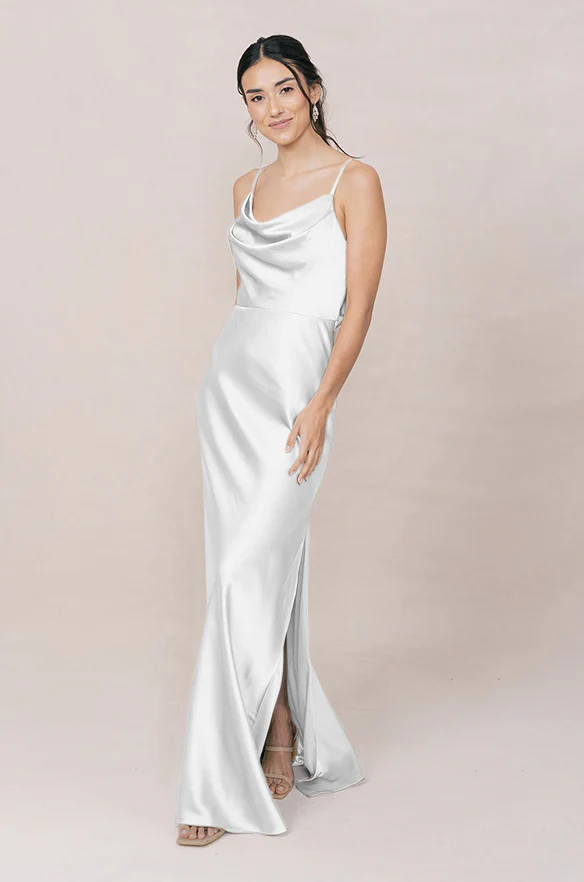 Nadia Satin Dress | Made To Order - Image 127