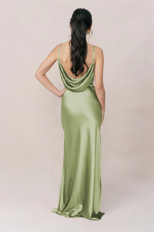 Nadia Satin Dress | Made To Order - Image 132