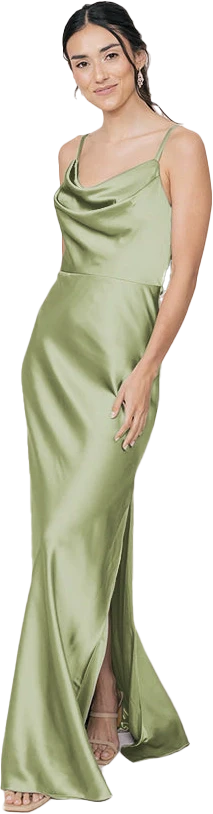 Nadia Satin Dress | Made To Order - Image 135