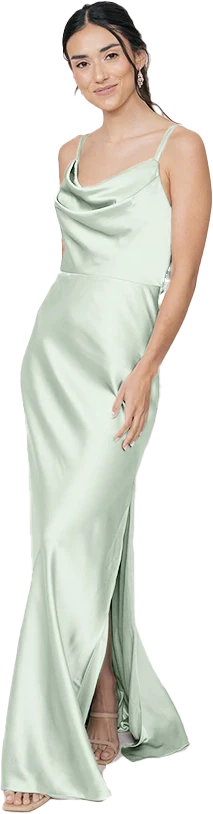 Nadia Satin Dress | Made To Order - Image 137