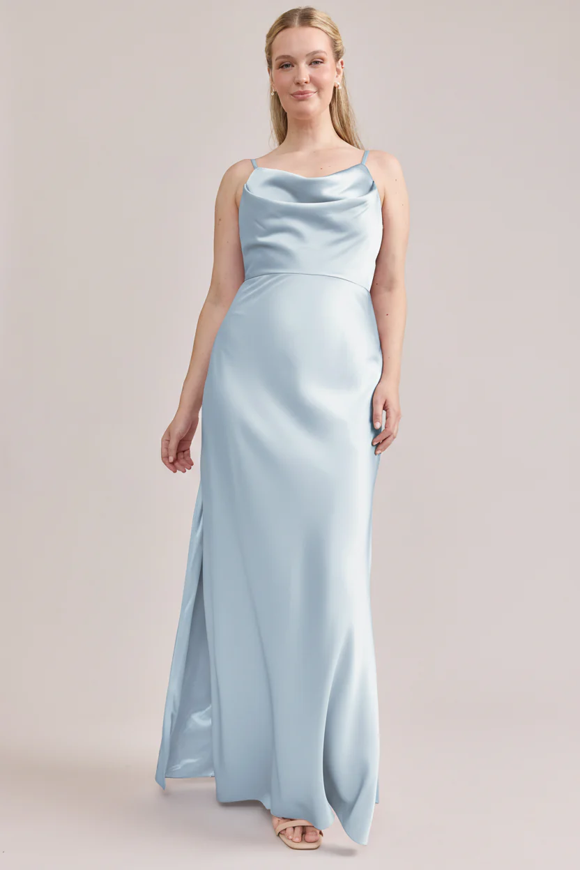 Nadia Satin Dress | Made To Order - Image 145