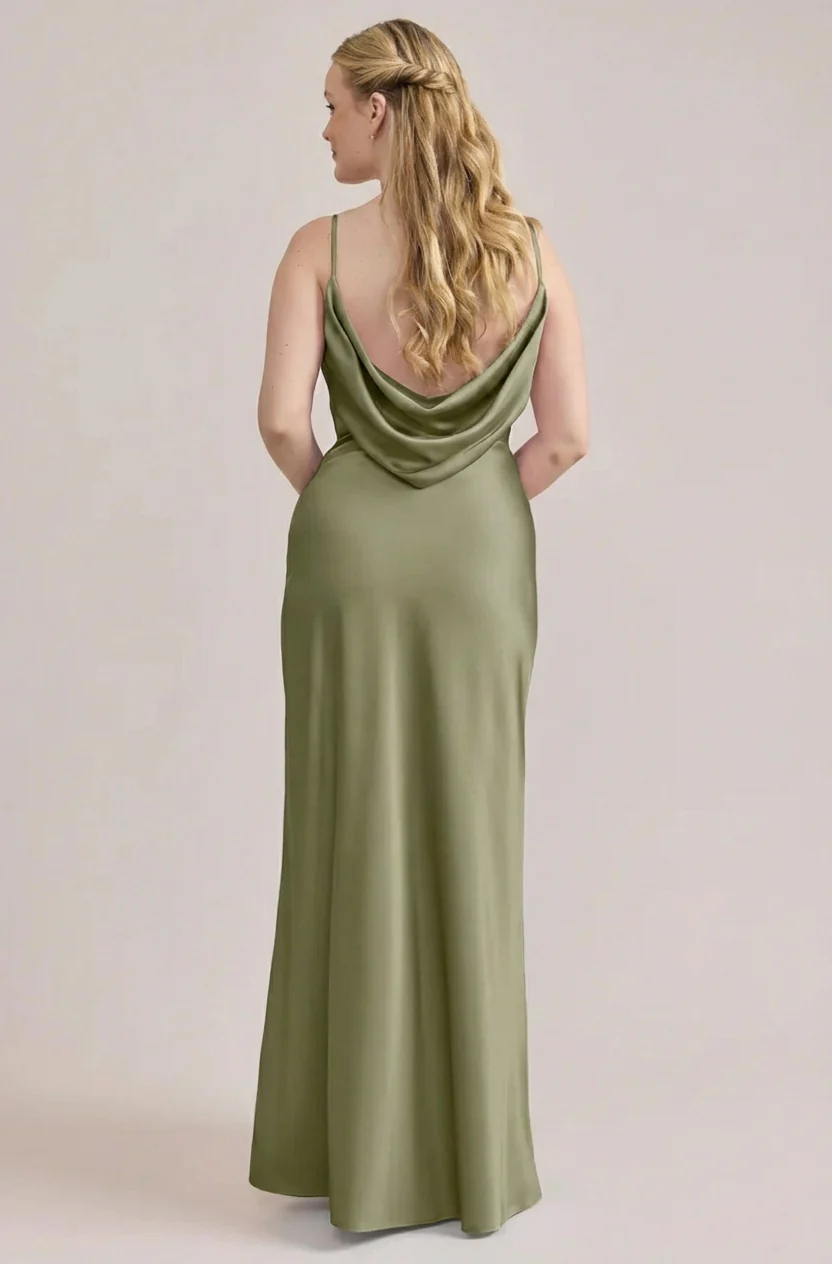 Nadia Satin Dress | Made To Order - Image 148