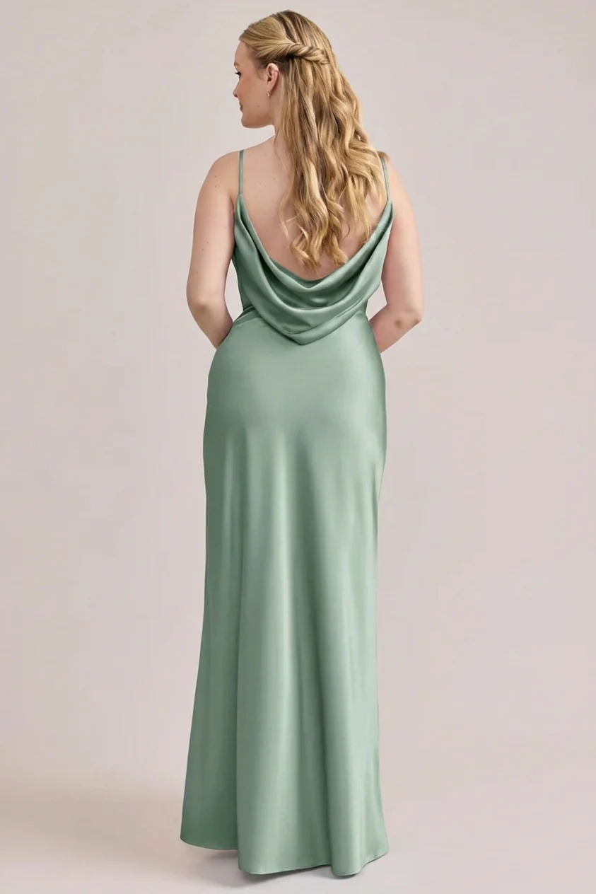 Nadia Satin Dress | Made To Order - Image 152