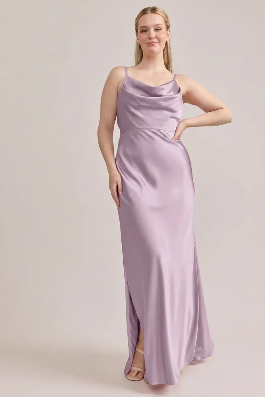 Nadia Satin Dress | Made To Order - Image 153