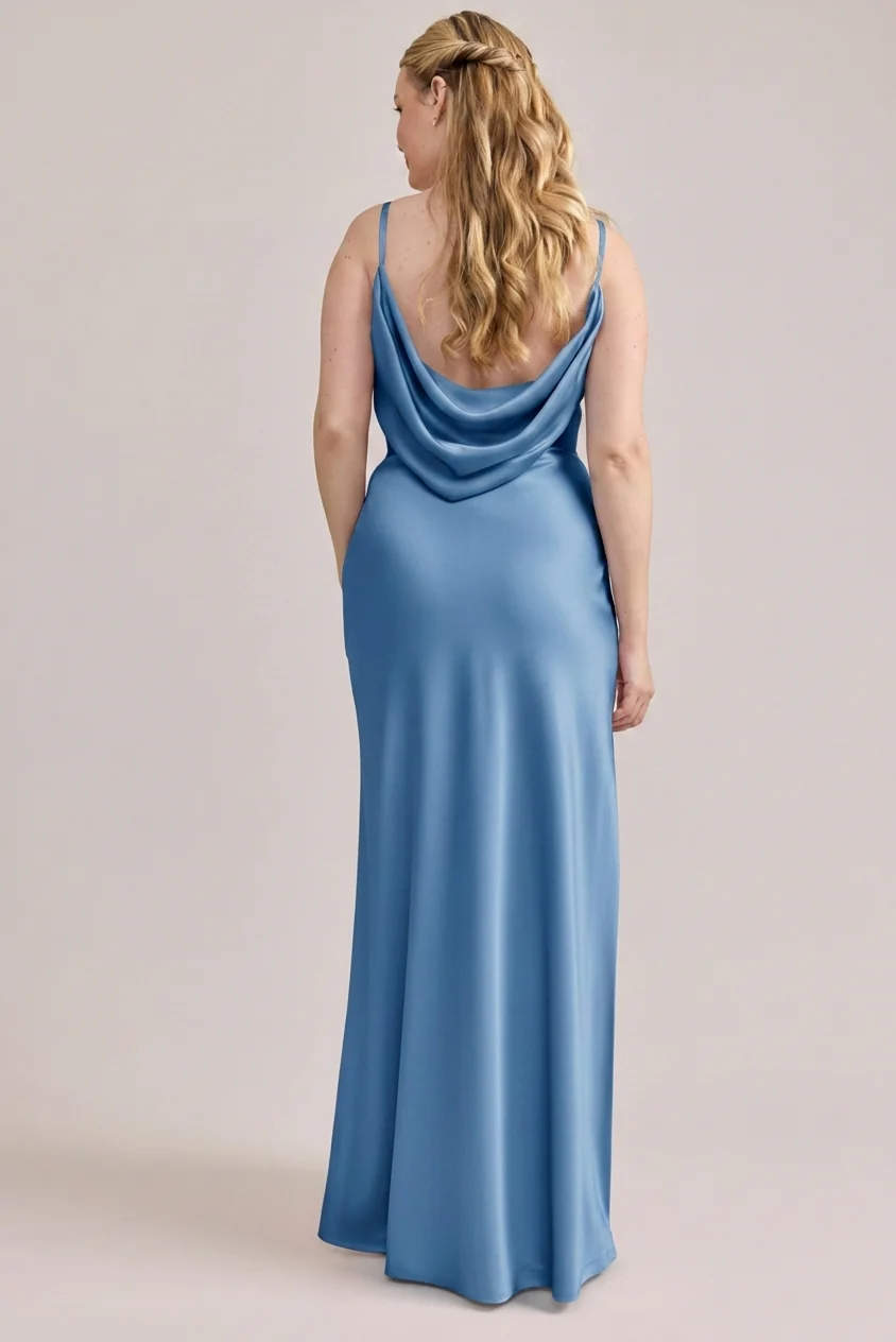 Nadia Satin Dress | Made To Order - Image 157