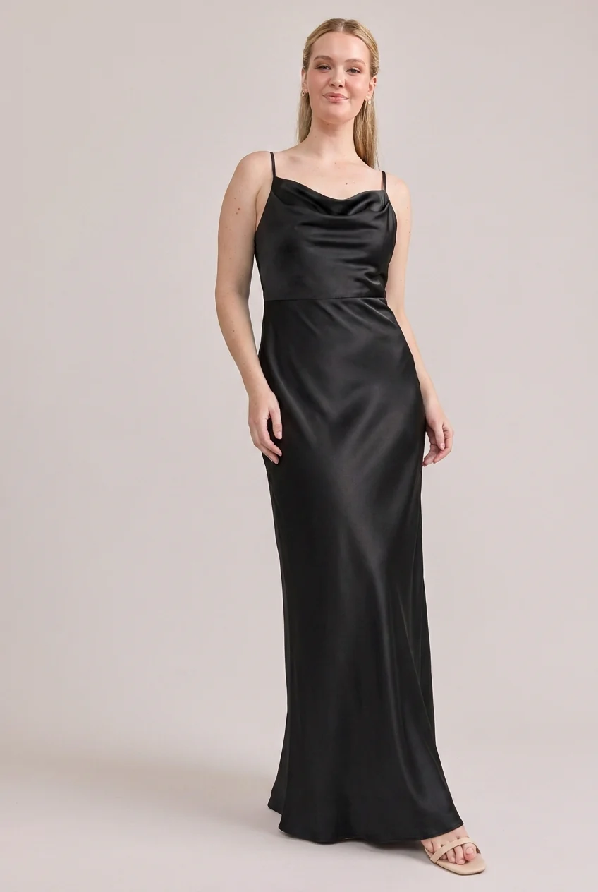 Nadia Satin Dress | Made To Order - Image 162