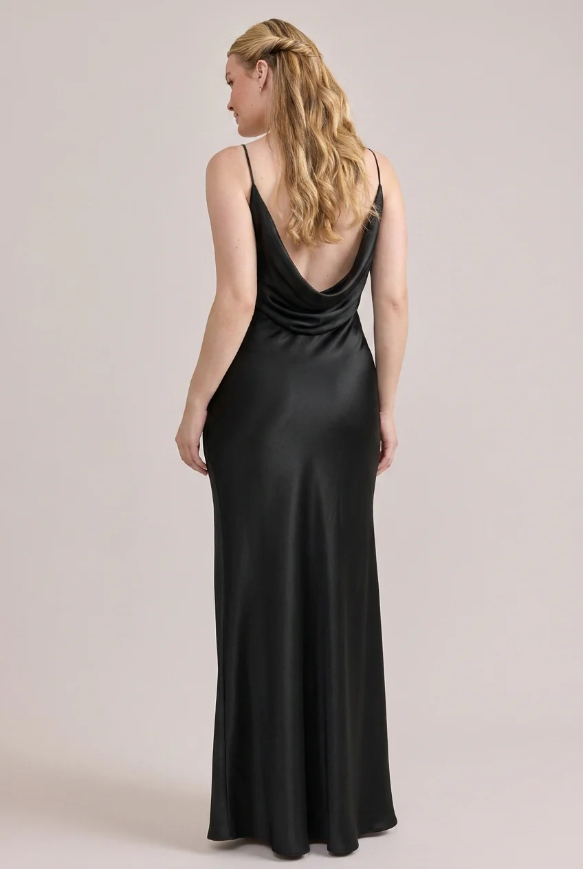 Nadia Satin Dress | Made To Order - Image 163