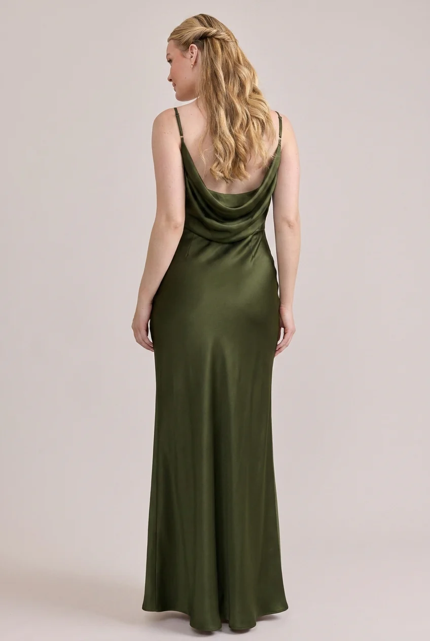 Nadia Satin Dress | Made To Order - Image 166