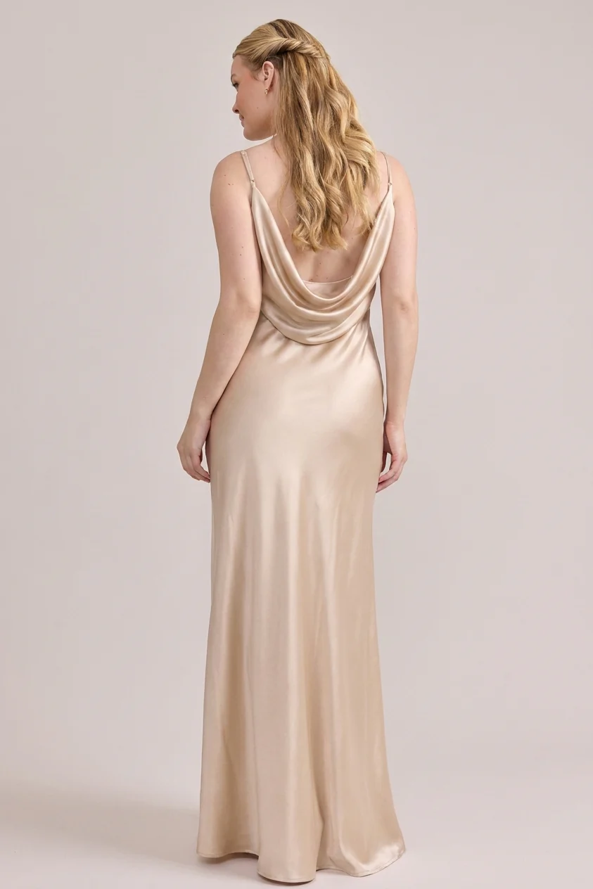 Nadia Satin Dress | Made To Order - Image 172