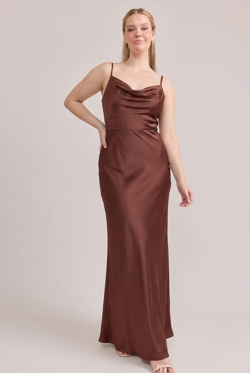 Nadia Satin Dress | Made To Order - Image 173