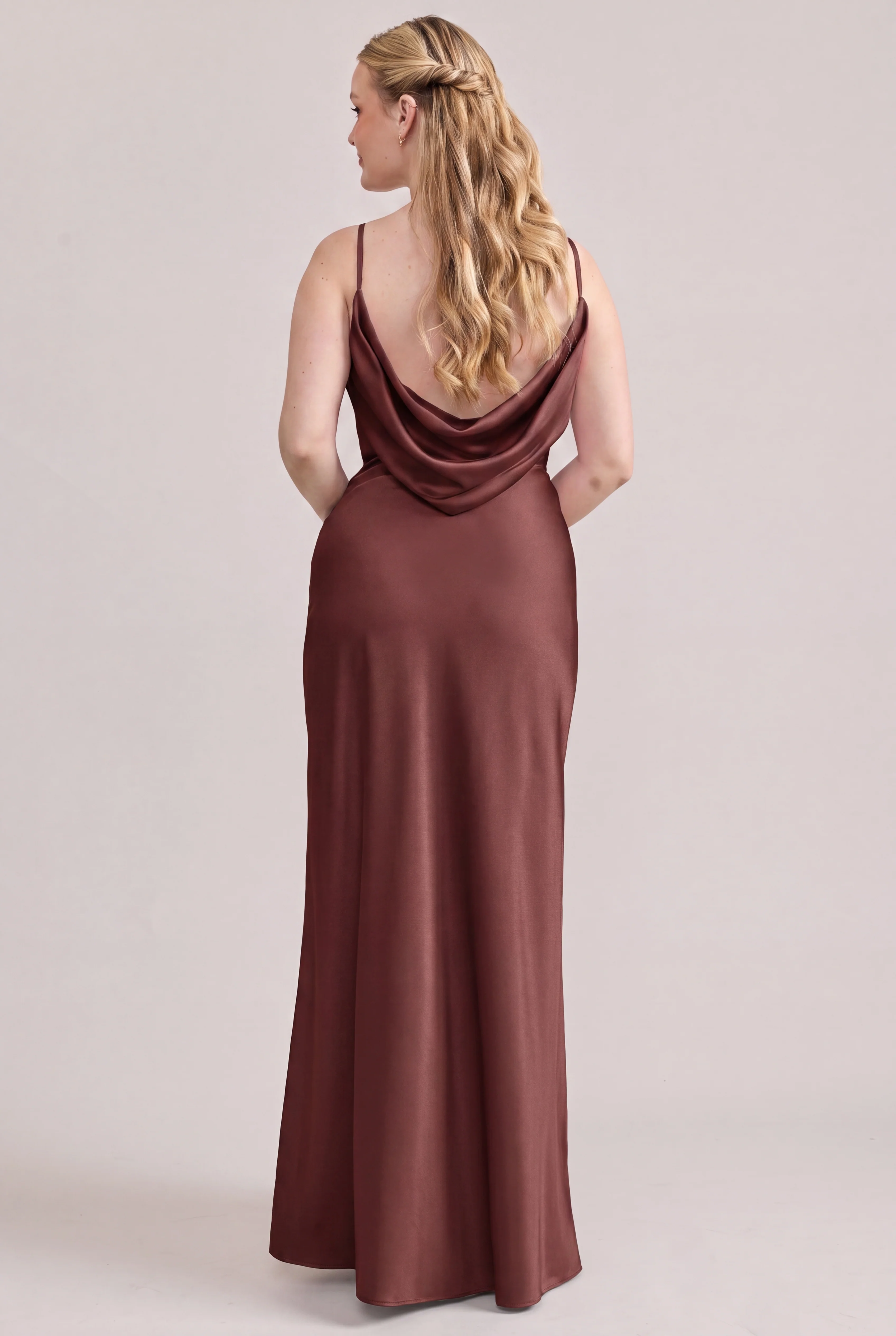 Nadia Satin Dress | Made To Order - Image 175