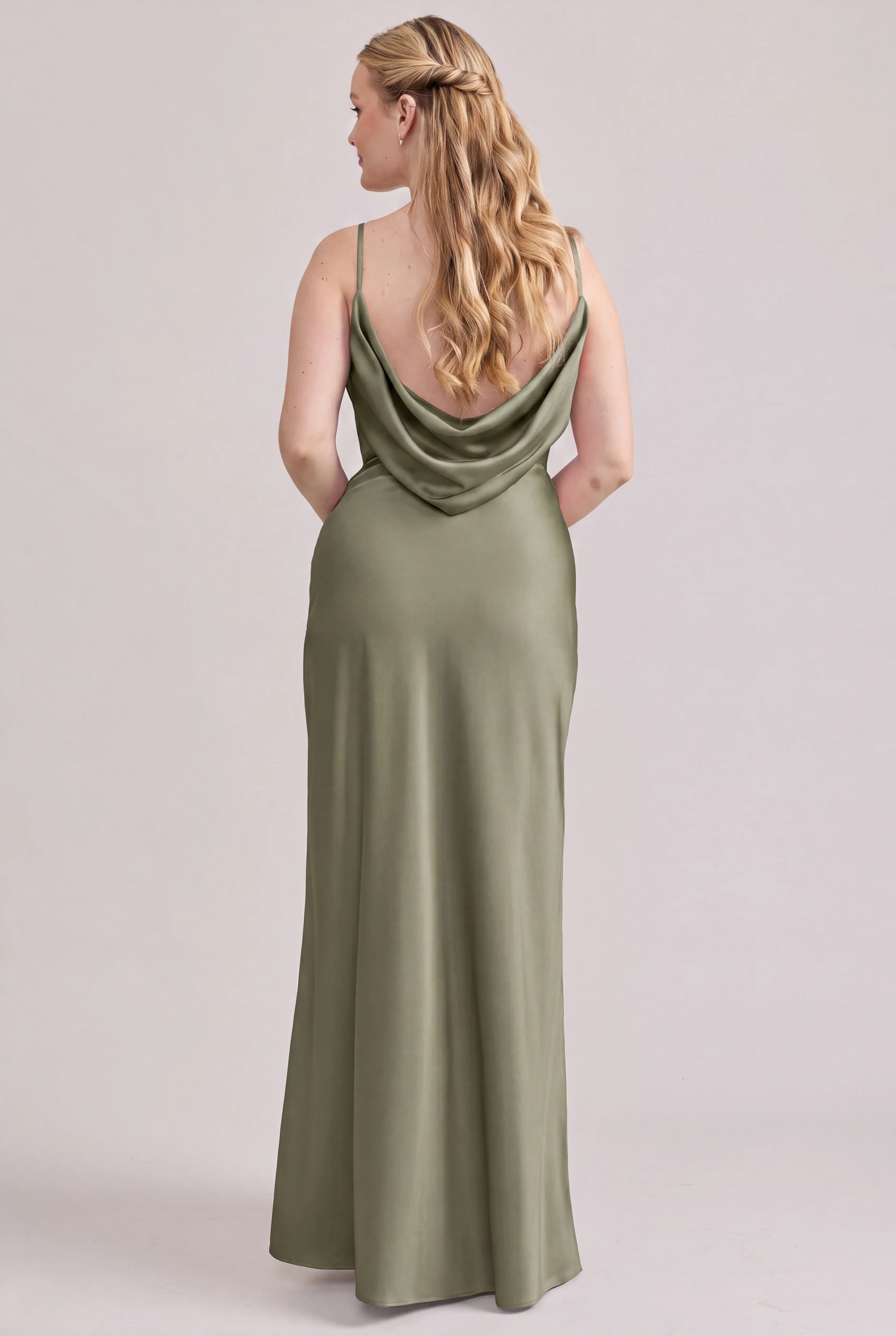 Nadia Satin Dress | Made To Order - Image 178