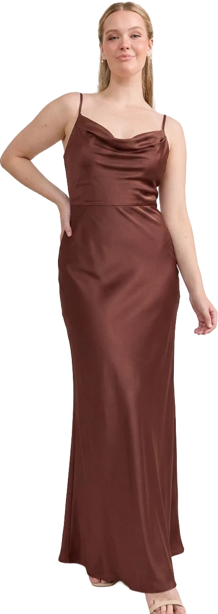 Nadia Satin Dress | Made To Order - Image 185