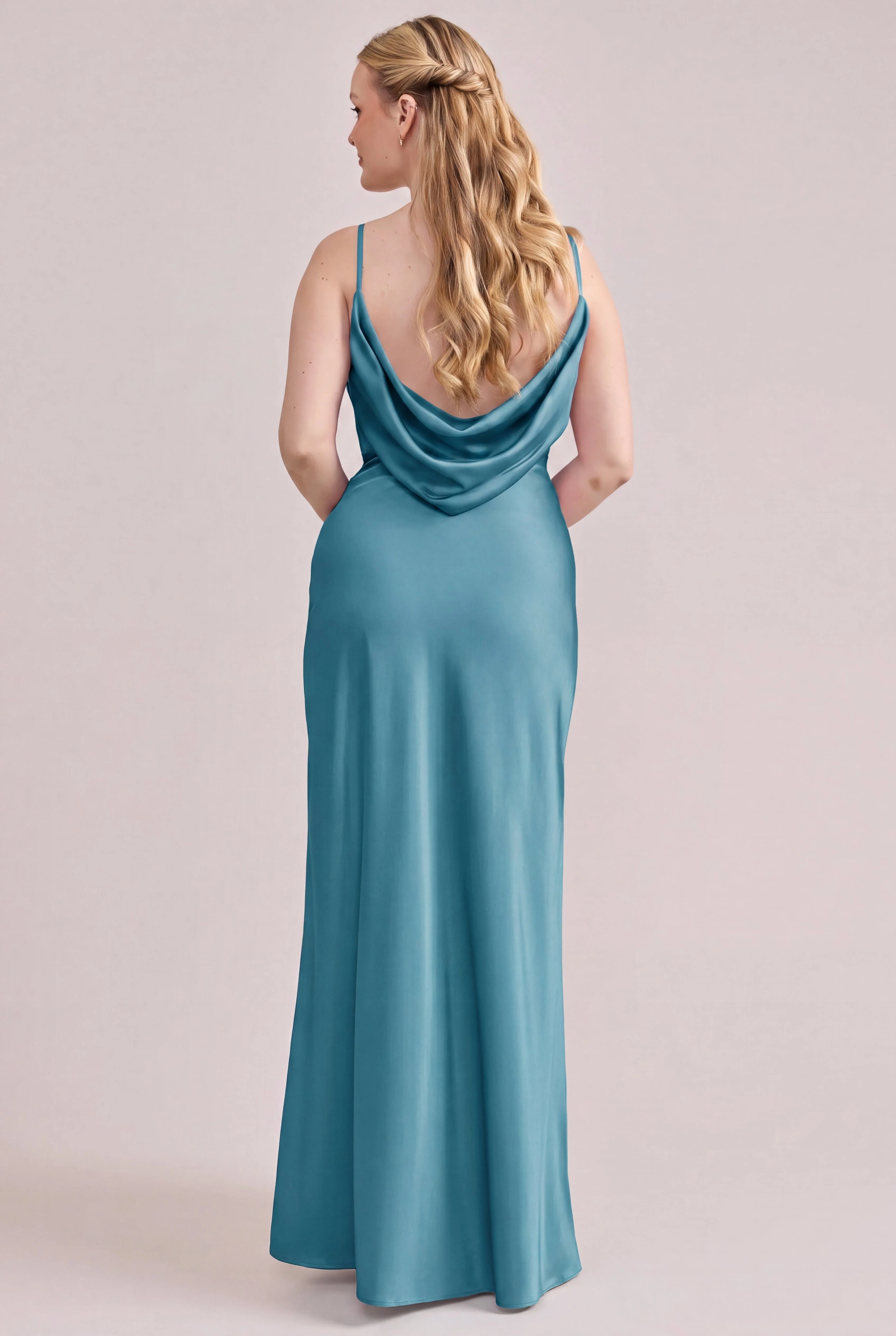 Nadia Satin Dress | Made To Order - Image 190