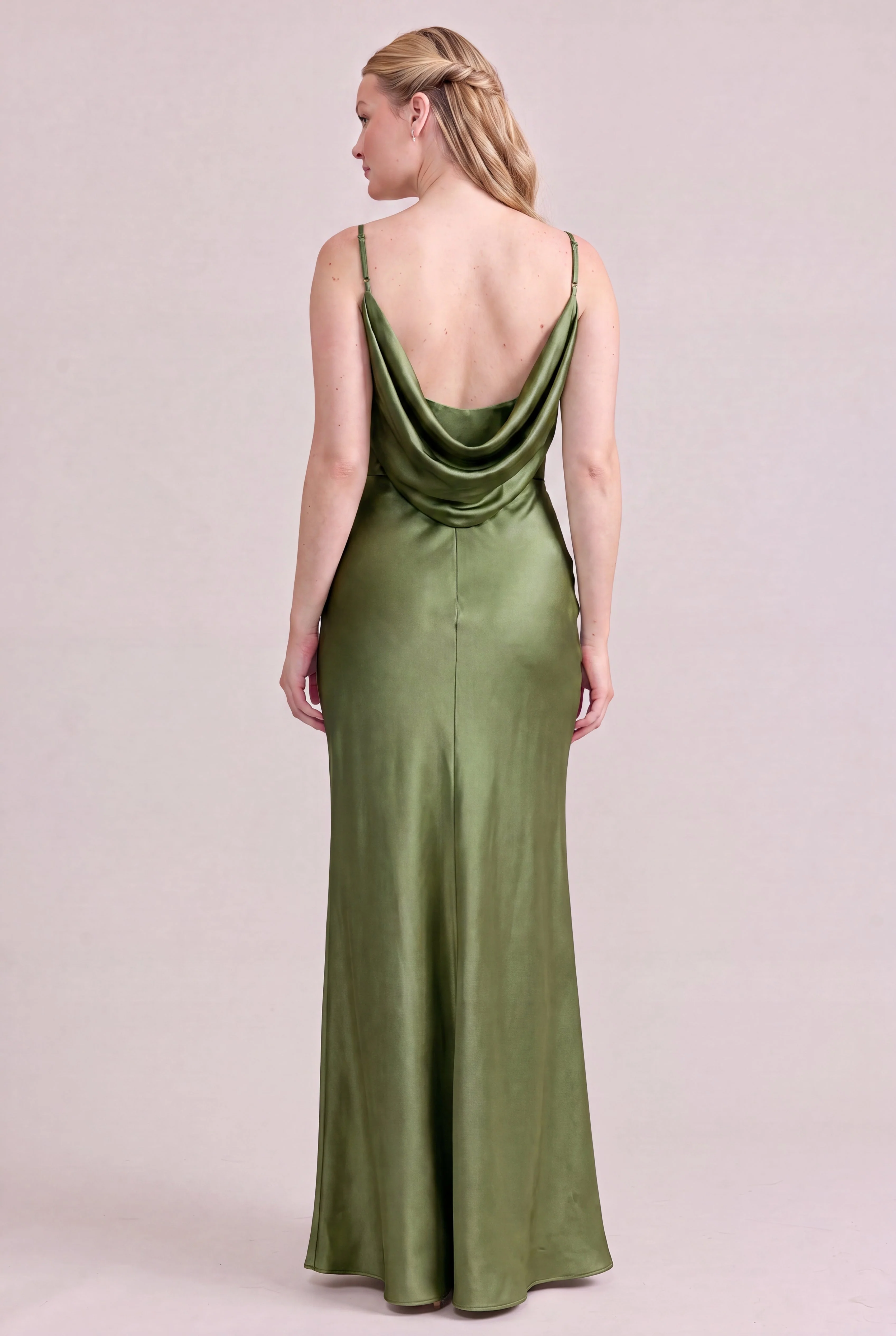 Nadia Satin Dress | Made To Order - Image 192