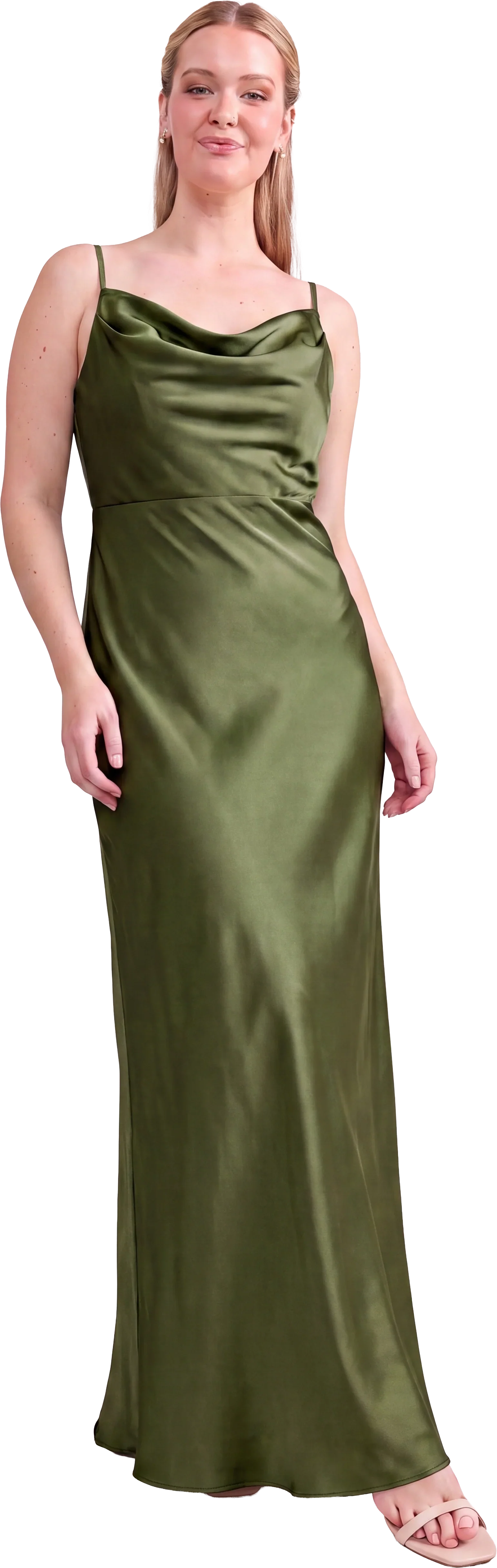 Nadia Satin Dress | Made To Order - Image 193