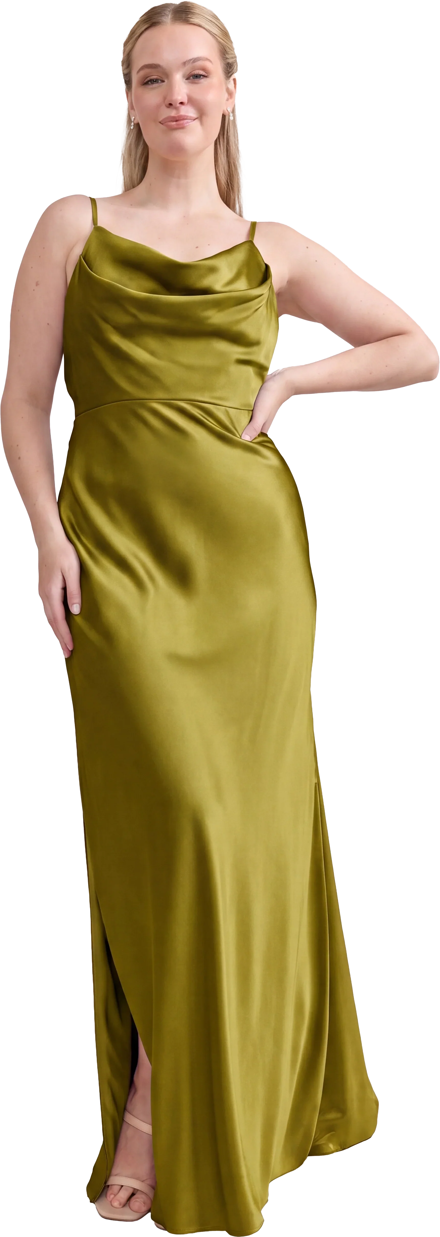 Nadia Satin Dress | Made To Order - Image 195