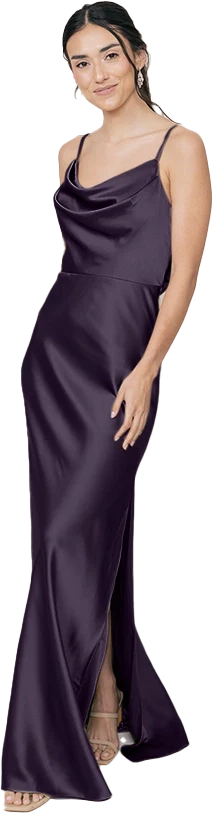 Nadia Satin Dress | Made To Order - Image 23