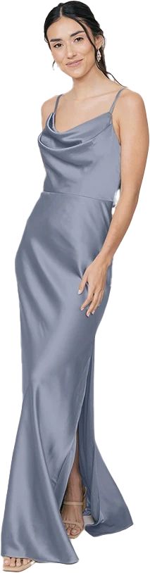 Nadia Satin Dress | Made To Order - Image 26