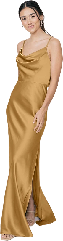 Nadia Satin Dress | Made To Order - Image 27