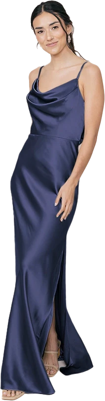 Nadia Satin Dress | Made To Order - Image 30