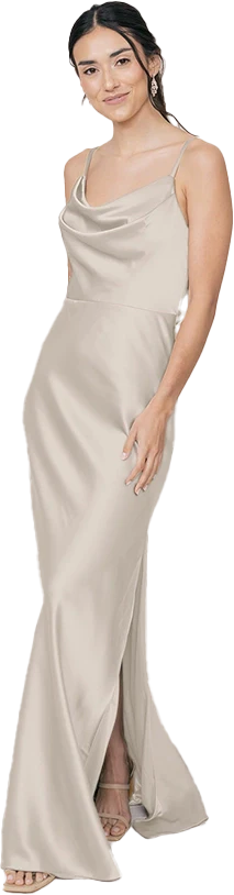 Nadia Satin Dress | Made To Order - Image 47