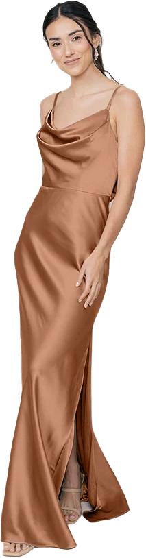 Nadia Satin Dress | Made To Order - Image 51
