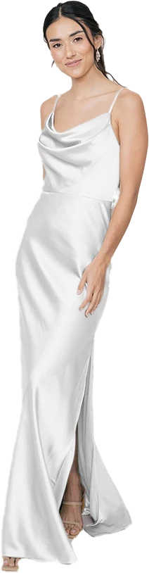 Nadia Satin Dress | Made To Order - Image 52