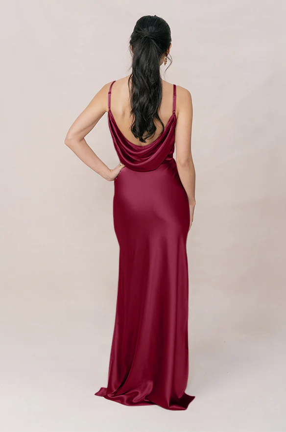 Nadia Satin Dress | Made To Order - Image 56