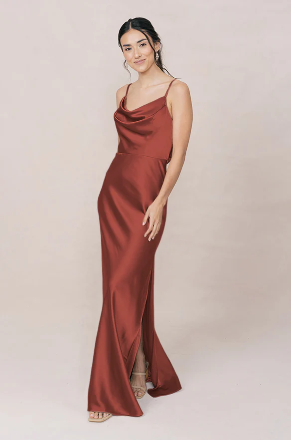 Nadia Satin Dress | Made To Order - Image 63