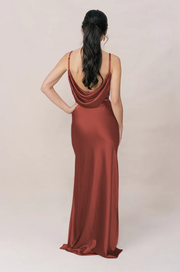 Nadia Satin Dress | Made To Order - Image 64