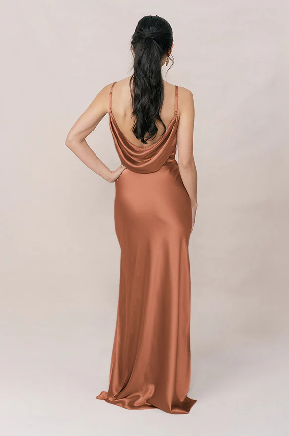 Nadia Satin Dress | Made To Order - Image 68