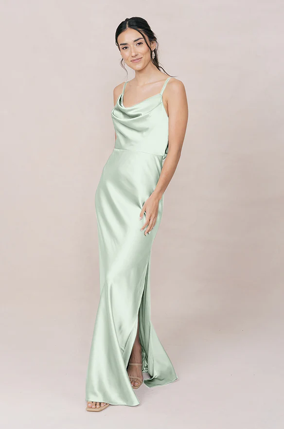 Nadia Satin Dress | Made To Order - Image 7