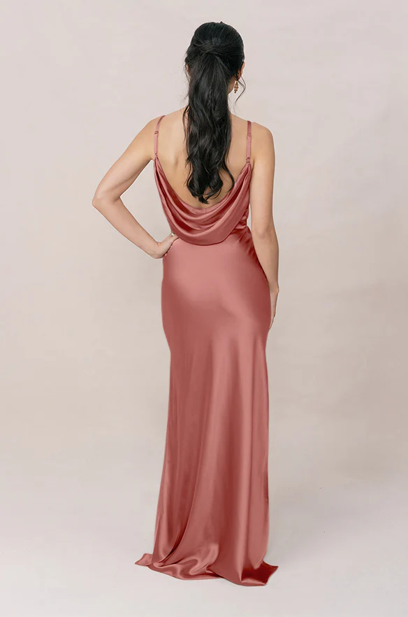 Nadia Satin Dress | Made To Order - Image 70