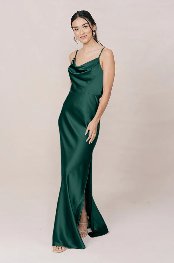 Nadia Satin Dress | Made To Order - Image 75