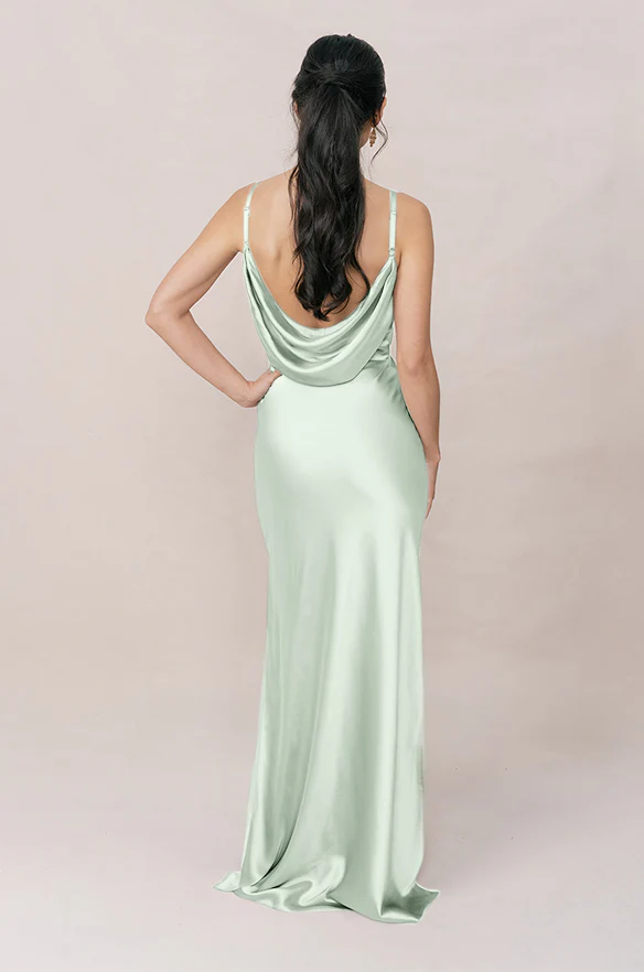 Nadia Satin Dress | Made To Order - Image 8