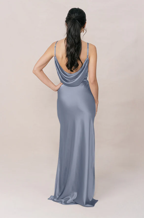 Nadia Satin Dress | Made To Order - Image 80