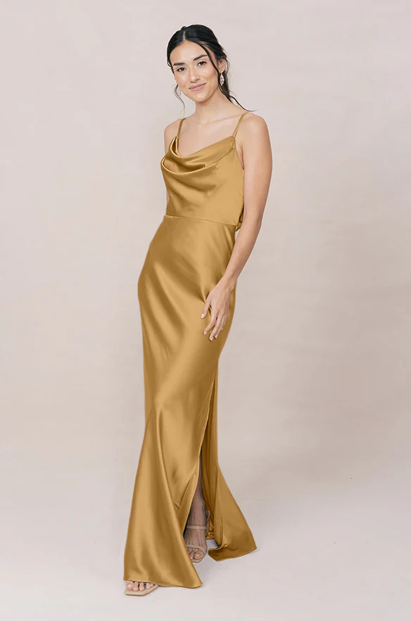 Nadia Satin Dress | Made To Order - Image 81