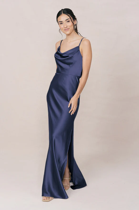 Nadia Satin Dress | Made To Order - Image 87