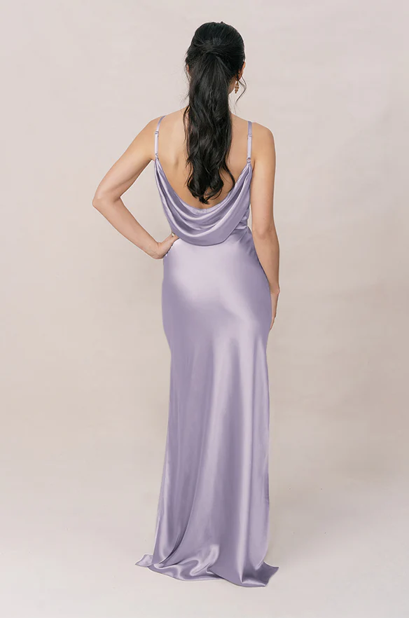 Nadia Satin Dress | Made To Order - Image 90