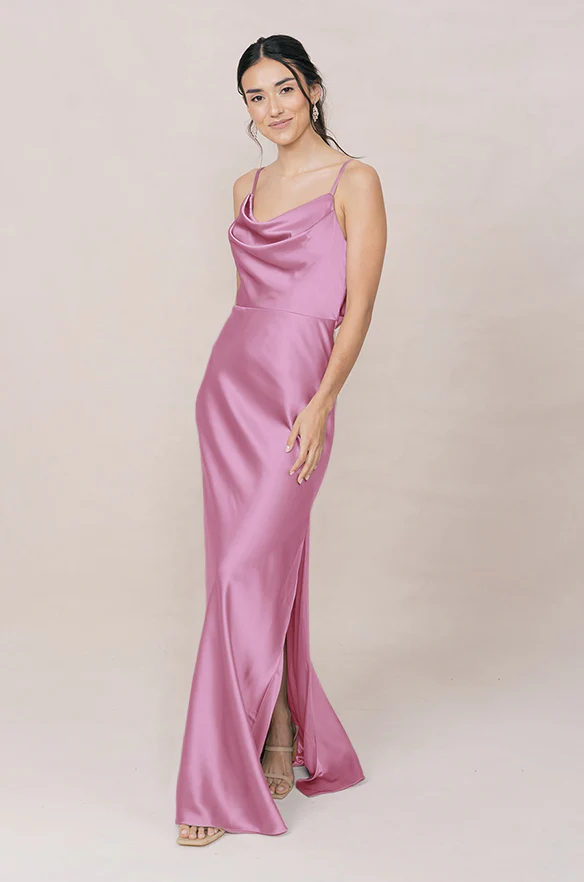 Nadia Satin Dress | Made To Order - Image 93