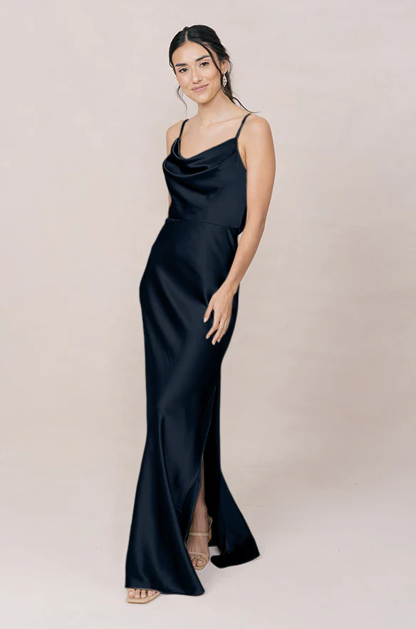 Nadia Satin Dress | Made To Order - Image 95